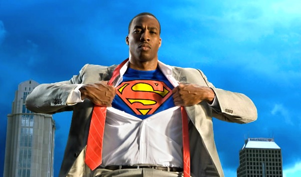 dwight howard #12 superman white jersey